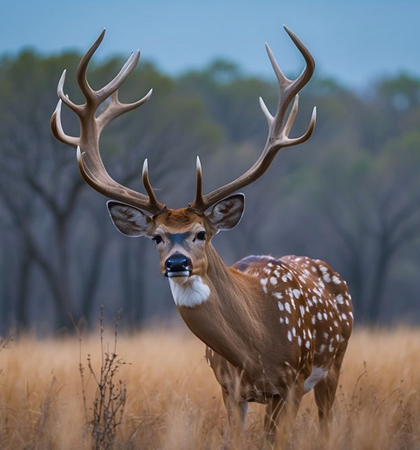 Deer in a forest